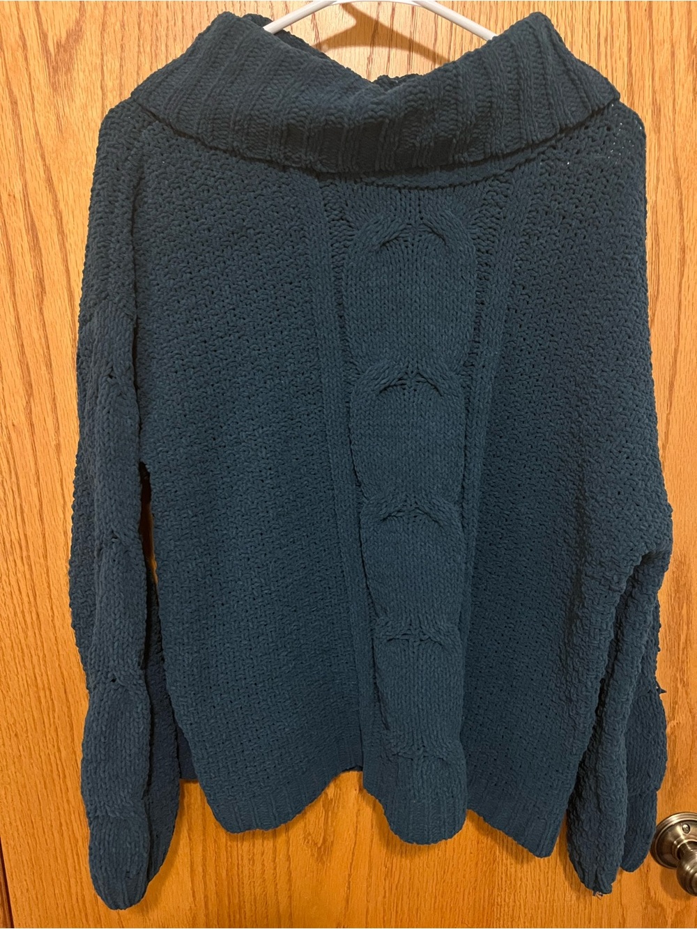 Seven7 teal sweater